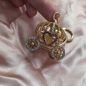 Cinderella's Carriage Key Chain
